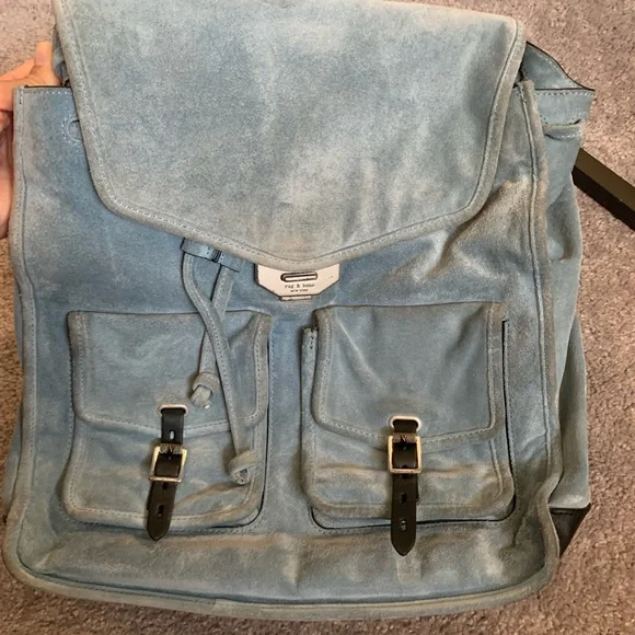 Rag & Bone Field Suede Tan Backpack rag & bone | Bags | Rag Bone Tan And Black Canvas Backpack  main image 2